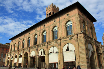 Obraz premium Palazzo del Podesta à Bologne, Italie