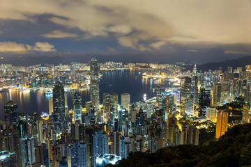 Hong Kong skyline