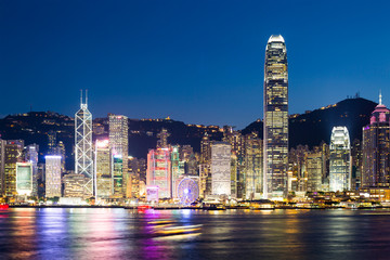 Fototapeta na wymiar Hong Kong cityscape