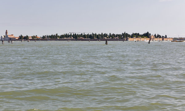 Venice lagoon, Italy.