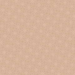 Neutral Seamless Linear Flourish Pattern in pale dogwood color.