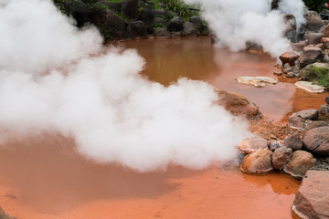 Blood hell in Beppu