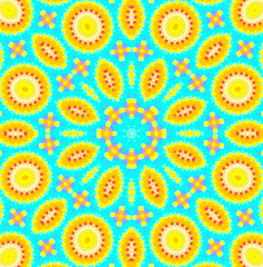Bright abstract pattern