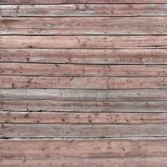 Fototapeta na wymiar Natural old dirty wooden wall background with horizontal planks.