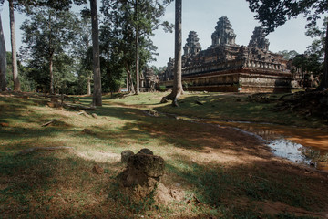 Travel in Angkor Wat world heritage of Siem Reap, Cambodia