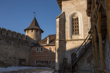 Tower of a medieval castle Medzhibozh