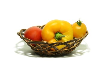 vegetables in  basket 5