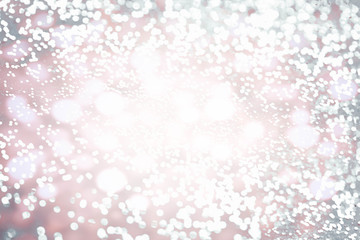 Abstract bokeh background. Christmas lights. Festive defocused b