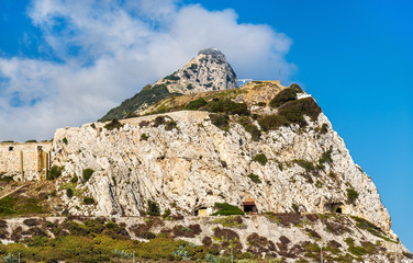 Rock of Gibraltar seen from Europa Point