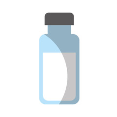 milk bottle olated icon vector illustration design