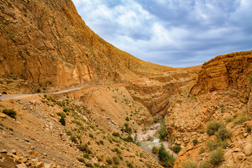 Way above the Gorges du Dades in Morocco.