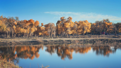 Footprint on silk road, China