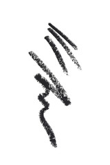 Black color Cosmetic pencil strokes