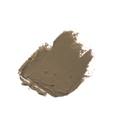 Smudged Brown color cosmetic on background
