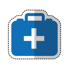 medical kit isolated icon vector illustration design