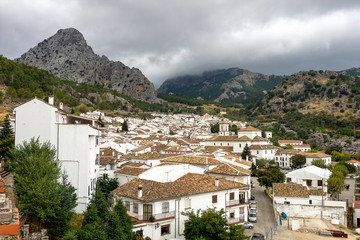 Fototapeta na wymiar Andalusien - Sierra de Grazalema - Grazalema