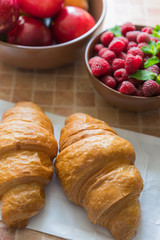 A healthy breakfast.