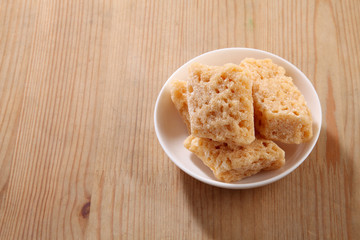 brown rock candy