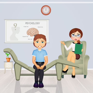 Counselling and assistance of a psychologist