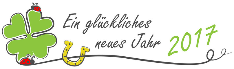 Ein glückliches neues Jahr 2017