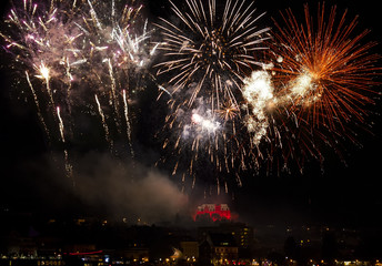 Rhein in Flammen