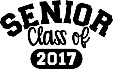 Senior class of 2017