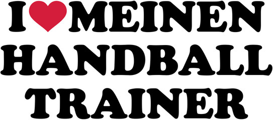 I love my handball coach - german