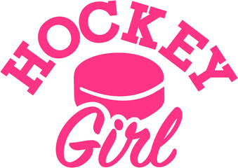 Obraz premium Hockey girl