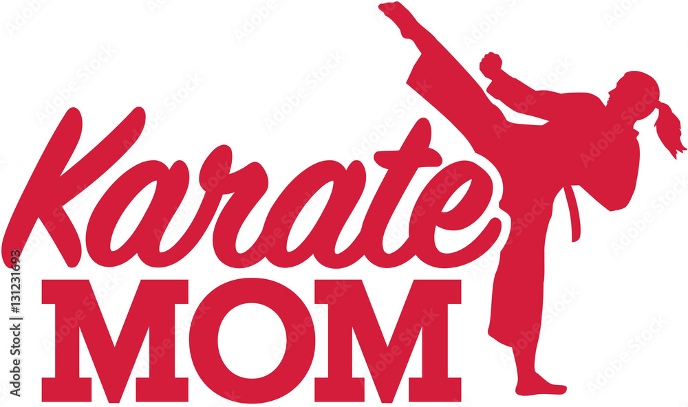 Poster Karate Mom