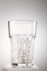 glass of ice
