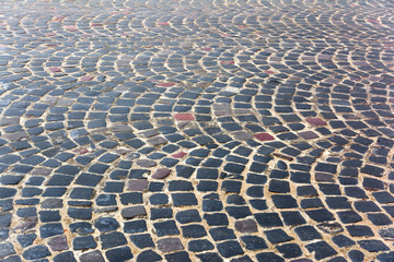 Fototapeta premium Paving stone. Texture, background.