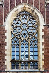 Historic Gothic window.