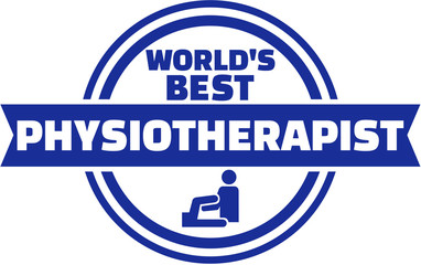 World's best Physiotherapist button