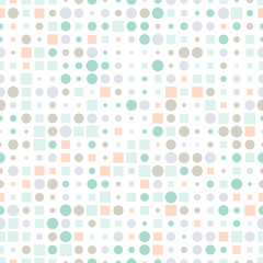 Bright geometric seamless pattern in different shades.