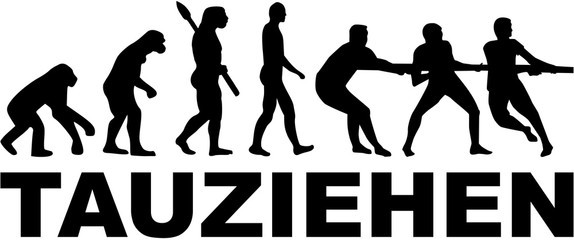 Tug of war evolution - german