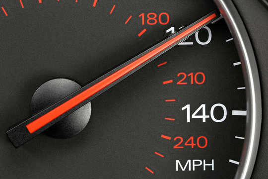 speedometer at 120 MPH