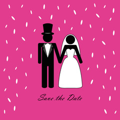 piktogramm save the date reis