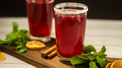 Cranberry cocktail
