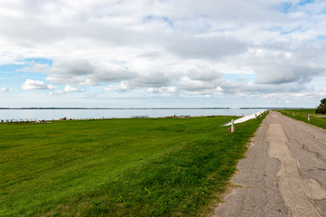 calm river at countryside