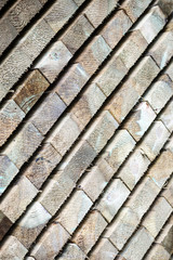 wooden fence details and materials