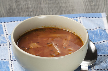 Russian cabbage soup (Shchi)