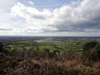Countryside Landscape View Congleton Cloud Cheshire 