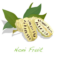Noni isolated