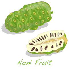 Noni isolated