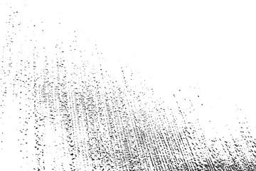 Distress brushed overlay texture. Shabby grunge background for making your design vintage and aged. EPS10 vector.