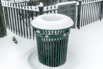 Snow in New York City