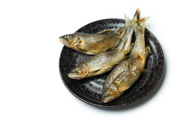 天然鮎の塩焼き