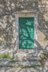 Tucepi village house door