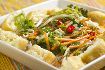 Bun Chay, the Vietnamese Noodle Salad