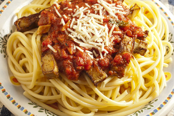 Pasta alla Norma, a classic Italian dish